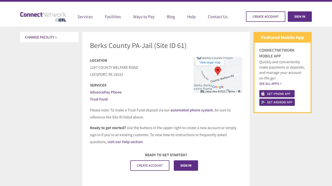 Berks County PA-Jail | ConnectNetwork